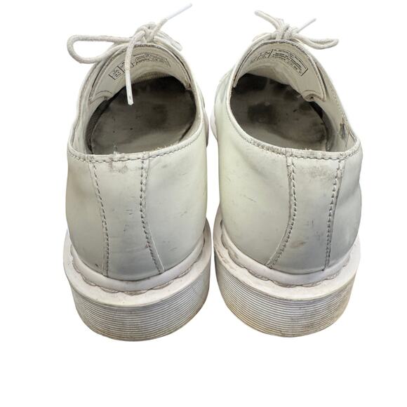 Dr. Martens 1461 White Leather Oxford Shoes - Picture 3 of 5
